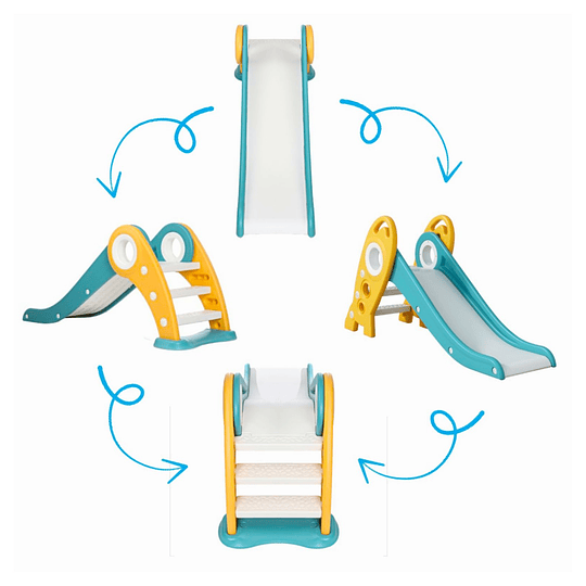 Resbalín Infantil Plegable Kidscool Amarillo