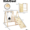 Juego de Escalada Plegable Montessori 4 en 1 Kidscool 