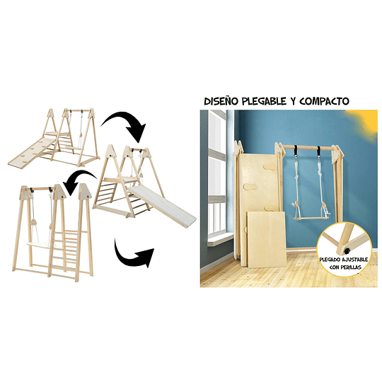 Juego de Escalada Plegable Montessori 4 en 1 Kidscool 