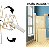 Juego de Escalada Plegable Montessori 4 en 1 Kidscool 