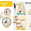 Juego de Escalada Plegable Montessori 4 en 1 Kidscool 