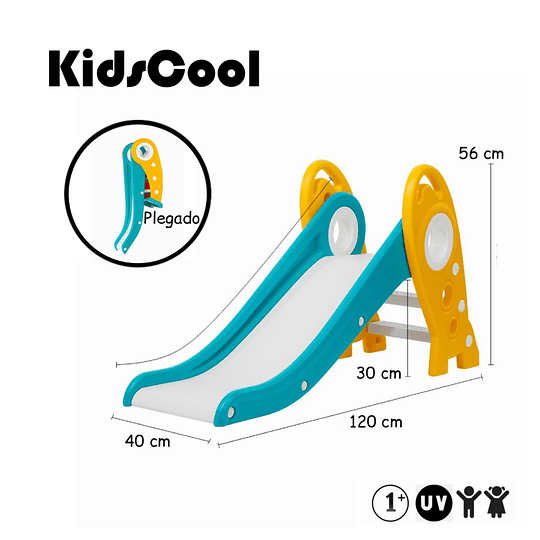 Retiro Express - Resbalín Infantil Plegable Kidscool Amarillo