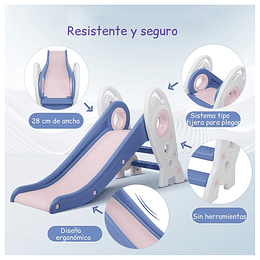 Retiro Express - Resbalín Infantil Plegable Kidscool Rosado