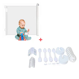 Retiro Express - Reja de Seguridad Retráctil + Kit de seguridad bebé