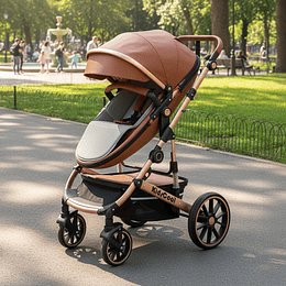 Coche Cuna Egg 3 En 1 Kidscool Café