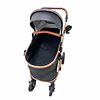 Coche Cuna Egg 3 En 1 Kidscool Negro