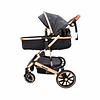 Coche Cuna Egg 3 En 1 Kidscool Negro