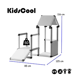 Retiro Express - Gimnasio Montessori 5 en 1 Kidscool Blanco