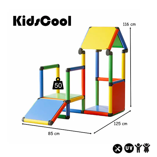 Gimnasio Montessori 5 en 1 Kidscool Multicolor 