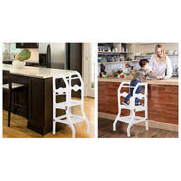 Torre De Aprendizaje Montessori Blanca