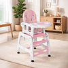 Silla De Comer New Rosa Claro 3 En 1 