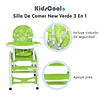 Silla De Comer New Verde 3 En 1
