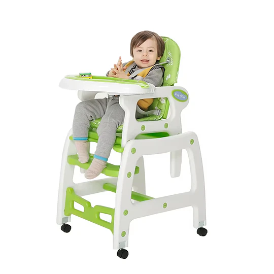 Silla De Comer New Verde 3 En 1