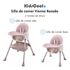 Silla de comer Vienna Rosada