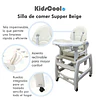 Silla de comer Supper  Beige