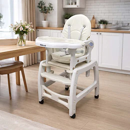 Silla de comer Supper  Beige