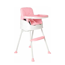 Silla de comer Pony Rosado