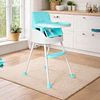 Silla de comer Pony Azul