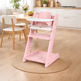 Silla De Comer Milano Rosada