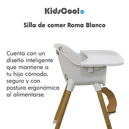 Silla de comer Roma Blanco