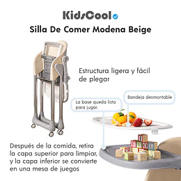 Silla De Comer Modena Beige