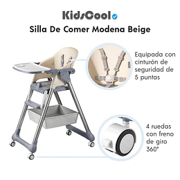Silla De Comer Modena Beige
