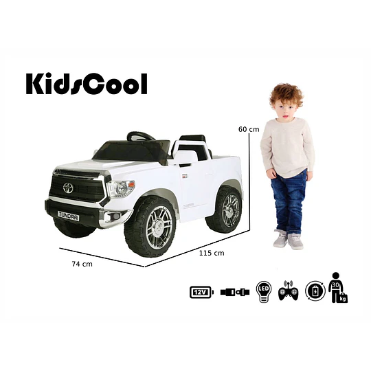 Retiro Express - Toyota Tundra con licencia 12V Blanco