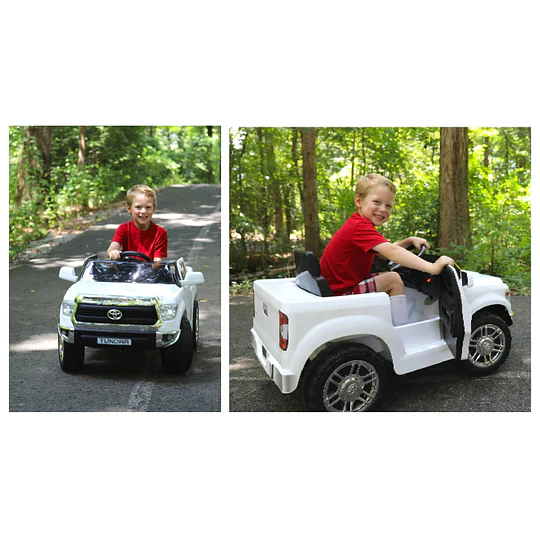 Retiro Express - Toyota Tundra con licencia 12V Blanco