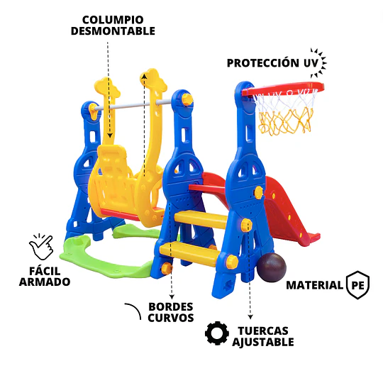 Retiro Express - Set plástico Tiny 3 funciones en 1