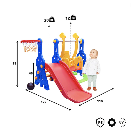Retiro Express - Set plástico Tiny 3 funciones en 1