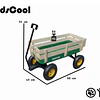 Retiro Express - Carro de Arrastre Wagon Verde Kidscool