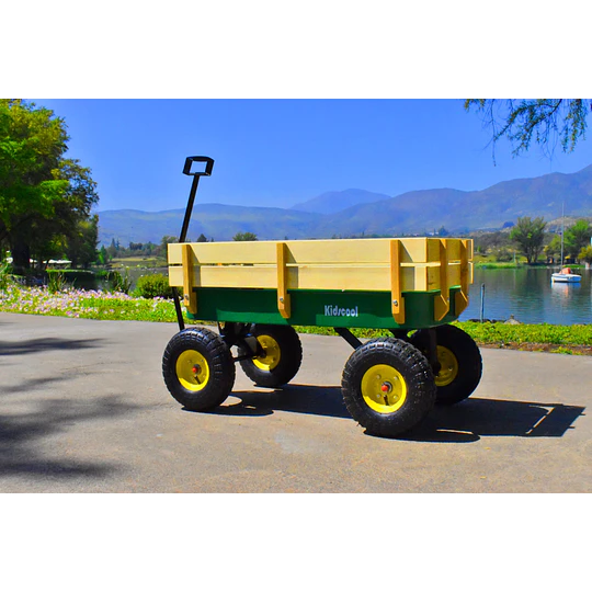 Retiro Express - Carro de Arrastre Wagon Verde Kidscool
