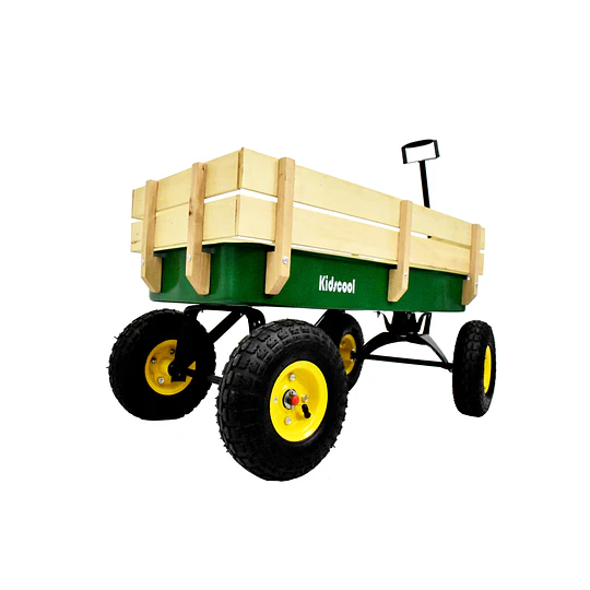Retiro Express - Carro de Arrastre Wagon Verde Kidscool