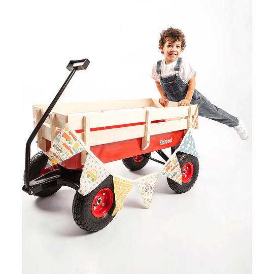 Retiro Express - Carrito de Arrastre Wagon Rojo