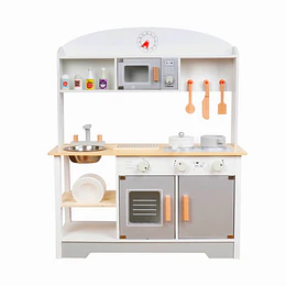 Retiro Express - Cocina Montessori Blanca + Accesorios