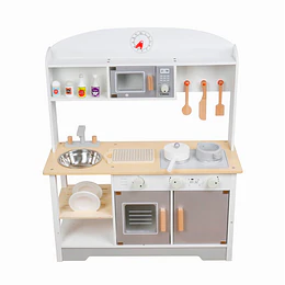 Retiro Express - Cocina Montessori Blanca + Accesorios