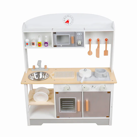 Retiro Express - Cocina Montessori Blanca + Accesorios