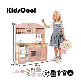 Retiro Express - Cocina Montessori Rosa + Accesorios