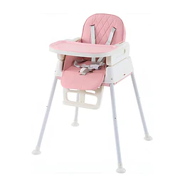 Silla De Comer Florencia Rosado 4 en 1 