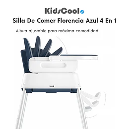 Silla De Comer Florencia Azul 4 en 1 