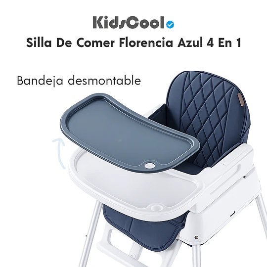 Silla De Comer Florencia Azul 4 en 1 