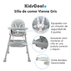 Retiro Express - Silla de comer Vienna Gris
