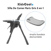 Retiro Express - Silla De Comer Paris Gris 5 en 1