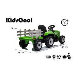 Retiro Express - Tractor A Batería Con Remolque