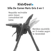 Retiro Express - Silla De Comer Paris Gris 5 en 1