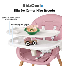Silla De Comer Niza Rosada