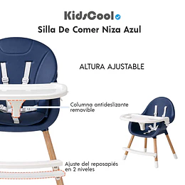Silla De Comer Niza Azul