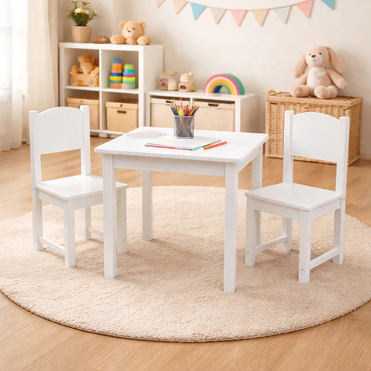 Mesa Infantil + 2 Sillas Kidscool