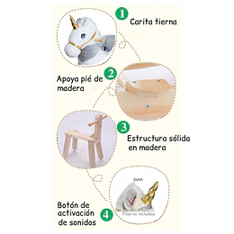 Balancín Correpasillo 2 En 1 Unicornio Kidscool