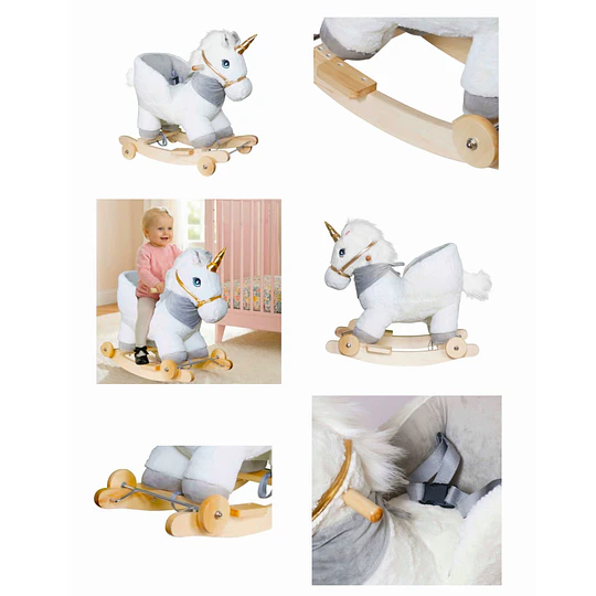 Balancín Correpasillo 2 En 1 Unicornio Kidscool